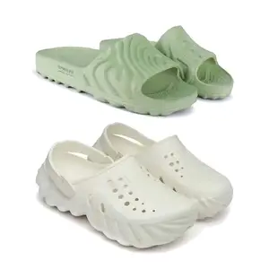 BERSACHE Lightweight Stylish Wedge Sandal for Men-6049-6041 Multicolor