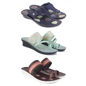 sandal for Women's,slip-ons,quality casaul sandals for Women's GRP-SAN-(3-COMBO)-1973-1954-1990-5