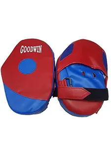 Be Win Impoted Muay Thai MMA Training Boxing Mitt Glove Karate TKD Kick Target Punch-(Multicolor)