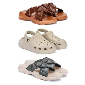 Women's Comfortable Sandal,Casual Lightweight Sandal for Everyday Wear | (COMBO-3)-1890-OO1-1891-5-EURO-36
