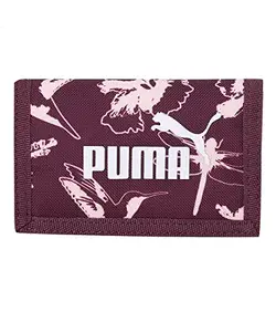 Puma Unisex-Adult Phase AOP Wallet, Grape Wine-Dragon-Fly AOP, X (7896405)