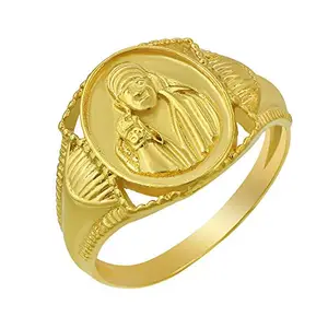 Memoir Gold plated Shirdi SAI BABA finger ring Men Women temple jewellery Hindu God
