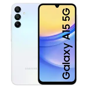 Samsung Galaxy A15 5G (Light Blue, 8GB, 256GB Storage) | 50 MP Main Camera | Android 14 with One UI 6.0 | 16GB Expandable RAM | MediaTek Dimensity 6100+ | 5000 mAh Battery price in India.