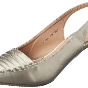 Bata Women's JELINA Fashion Sandals (6518117_Gold_6 UK)