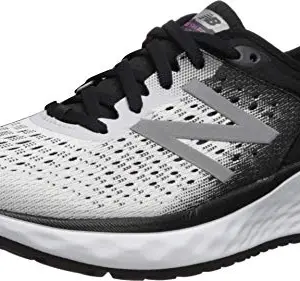 new balance Women Fresh Foam 1080V9 White/Black Running Shoes-3 UK/India (35 EU)(5 US) (W1080WB9)