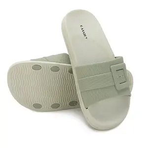CASSIEY slipper Comfortable Women Slides | Belt Slipper Slides For Women And Girl's- Pink 6 UK