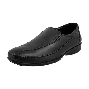 Mochi Men's Black Leather Stylish Casual Shoes UK/8 EU/42 (19-4388)
