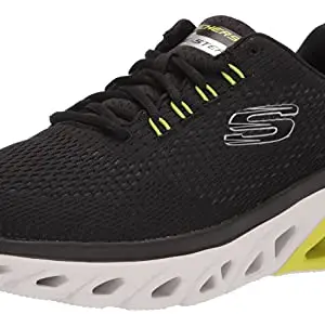 Skechers mens GLIDE-STEP SPORT - WAVE HEAT BLACK Casual Shoe - 6 UK (232270)