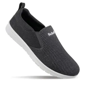 WALKAROO GY3456 Mens Casual Shoe for Regular Wear - BlackGrey