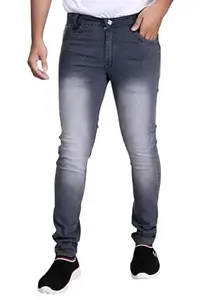 Men Denim Stylish Casual/Jeans Pant (Grey)| Comfortable, Breathable, Lightweight, Skin Friendly