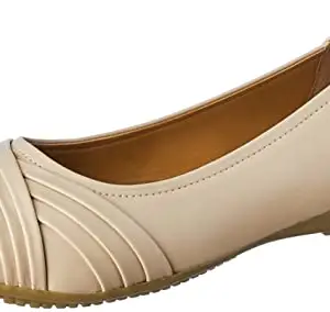 Bata Comfit Women Ballerinas - Beige (7 UK)