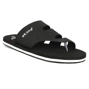 DR STTEP Men's black Synthetic Orthopedic Eva Insole House Slip-on Slippers_10_Pack of 4
