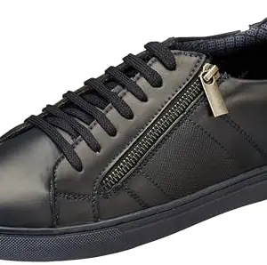 Bata Mens Skeeter Derby Lace up Casual Shoes Navy Blue