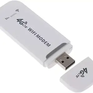 BLACKPOOL BLACKPOOL® 4G LTE Wireless WiFi USB Dongle Stick with All SIM Network Support | Plug & Play Data Card with up to 150Mbps Data Speed Modem