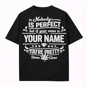 Crafted Signature Pure Cotton Graphic Print Round Neck Half Sleeves Regular Fit Unisex T-Shirt Featuring Viking Warrior Design “Never Underestimate The Power Your Name” _(07-TS-Nobody)