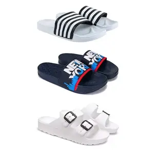 DRACKFOOT Men's Sandals | Lightweight Wear| Stylish & Easy to Wear For Men'S GR-San-(3-COMBO)-3026-1587-3113-6
