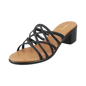 Metro Womens Synthetic Black Slip Ons (Size (7 UK (40 EU))