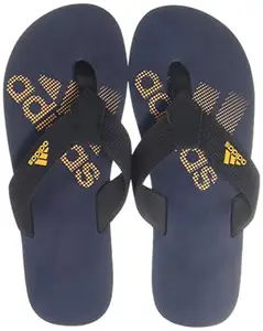 Adidas mens Zenith M CONAVY/CBLACK/ORARUS Flip-Flop - 8 UK (GA7558)