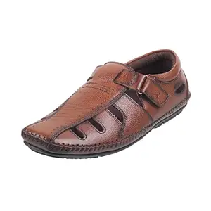 Mochi Men Tan Fisherman Sandal UK/7 EU/41 (18-1589)