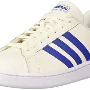Adidas Men's Grand Court CLOWHI/ROYBLU/FTWWHT Tennis Shoes - 8 UK (42 EU) (8.5 US) (EG3753_8)