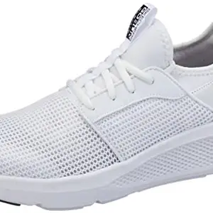 Skechers Mens GO Run Elevate - Valor 2.0 WHT Running Shoe - 10 UK (11 US) (220329)