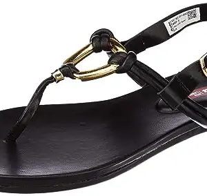 Bata Women's Slip-on Sandal - BLACK (4 UK) (5616082)
