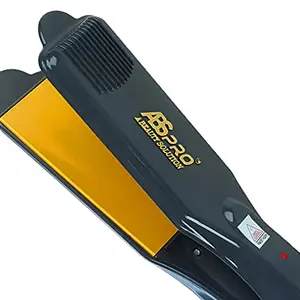 ABS Pro Professional Hair Straightener With 4 X Protection Coating Gold Women's Straightening Styler Machine
