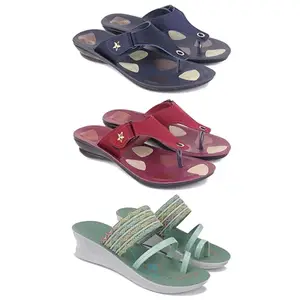sandal for Women's,slip-ons,quality casaul sandals for Women's PCV-SAN-(3-COMBO)-1973-1974-1948-6
