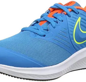 Nike Star Runner 2 (GS)-Laser BLUE/LEMON-AQ3542-403-4UK