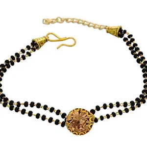 VAMA Fashions Bangle Bracelet Mangalsutra Gold Plated for Women Stylish.
