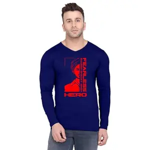 ALLEN BLACK Men's Round Neck T-Shirt,Men's T-Shirt Idea f Gym, Sp ts, Casual Outings, (DeepMifestyMe_ T-Shirt_M_5512_) Multicolour