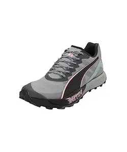 Puma Womens Fast-Trac Apex Nitro WNS Koral Ice-Cool Mid Gray-Black Running Shoe - 4 UK (37855104)