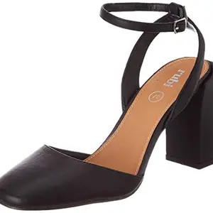 rubi Women's Black Outdoor Sandals-6.5 UK (40 EU) (9 US) (423682-02-40)