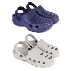 DRACKFOOT Men's Sandals Clogs | Lightweight Wear| Stylish & Easy to Wear For Men'S GRT-SAN-(2-COMBO)-3121-3135-10