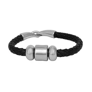 Memoir Rambo movie inspired thick round rope design,Leather bracelet Men boys Fashion