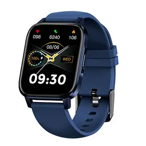 Maxima Max Pro X5 Smartwatch-Premium Ultra Slim 1.7” HD Display with 15 Days Battery Life,IP68 Resistance,60+ Watch Faces,Sleep&SpO2 Monitoring,Social Media alerts, Multiple Exercise Modes(Blue) price in India.