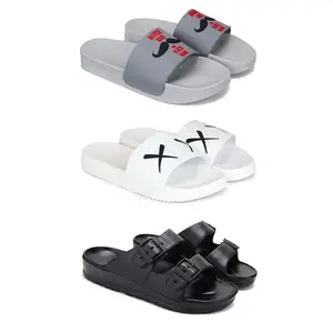 Men's Sandals | Lightweight Wear| Stylish & Easy to Wear For Men's PCV-SAN-(3-COMBO)-1590-3029-3115-10