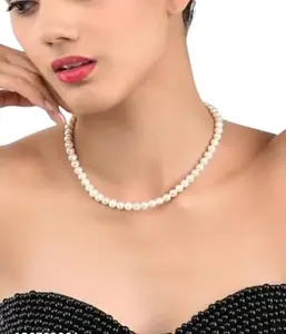 new fancy gold plated pearl necklace Alloy Necklace