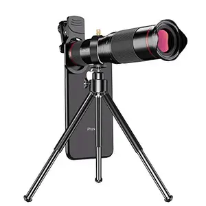 Rambot 48X Zoom Optical Telephoto Lens External Smart Phone 4K HD 48X Zoom Lens extendable Tripod Compitable for All Smartphones