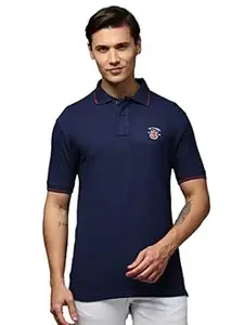ONN UK Classic Men's Premium Combed Cotton Polo Collar Half Sleeves Solid T-Shirt |