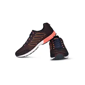 Vector X RS-5100 Jogging Shoes (Navy-Orange) (Size-5)
