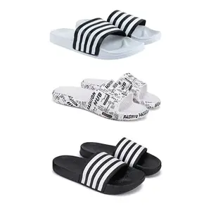 DRACKFOOT Men's Sandals | Lightweight Wear| Stylish & Easy to Wear For Men'S GRT-San-(3-COMBO)-3026-3104-3024-9