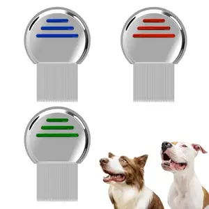 OXYGLOBE Lice Comb New Lice Treatment Comb For Head Lice Stainless Steel Metal For Lice And Nits Removal Comb For Head Lice Comb Comb For Head Lice Treatment Professional Stainless Steel Louse Lies Comb