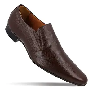 Walkaroo Gents Brown Formal Shoe (WF6053) 9 UK