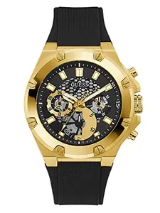 GUESS Analogue Black Dial Men's Watch-GW0334G2