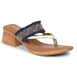 Liberty Women Ella-1 N.Blue Slipper - 40