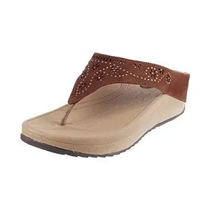 Metro Womens Synthetic Brown Slippers (Size (4 UK (37 EU))