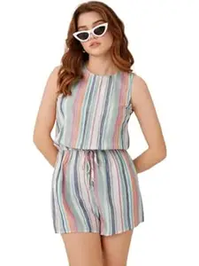 OM SAI Latest Creation Women's Rayon Dress | Mini Jumpsuit | Midi Dress | Summer Dress for Women