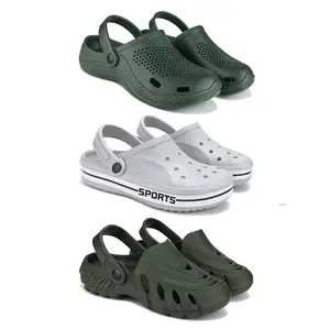 Men's Sandals | Lightweight Wear| Stylish & Easy to Wear For Men's PCV-San-(3-COMBO)-3161-3067-3137-7