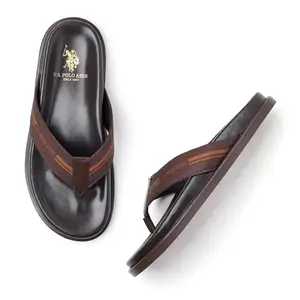 U.S. Polo Assn. Unisex PAUL Slippers - (UK10) (US11) (2FD25281K04)